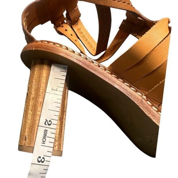 ULLA JOHNSON Meerkat Madeira Twisted Contrast High Heel Sandals EU 38 / US 8 - Picture 13 of 14